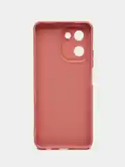 Пудровый чехол для Realme C33 4G, Реалми С33 4 джи противоударный, с защитой камеры