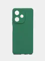 Зеленый чехол для Infinix Hot 30 4G (Инфиникс хот 30  4 Джи), с защитой камеры