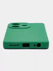 Зеленый чехол для Infinix Hot 30 4G (Инфиникс хот 30  4 Джи), с защитой камеры