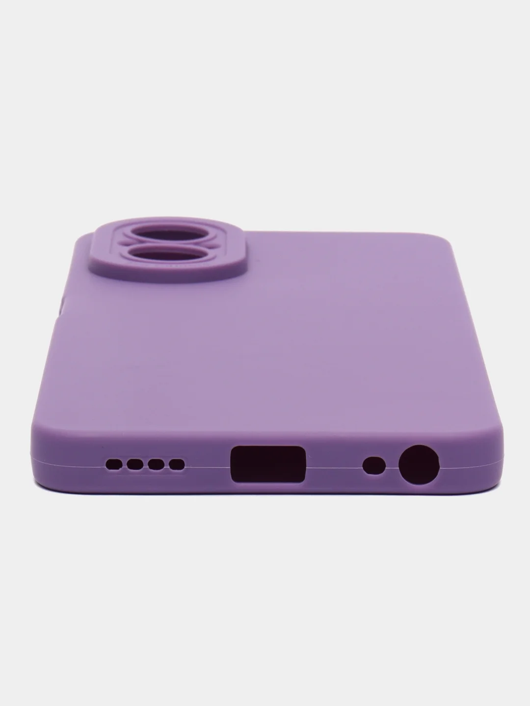 Лавандовый чехол для Realme C67 4G, Реалми С67 противоударный, с защитой камеры
