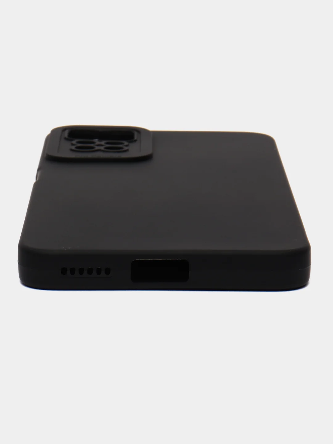Черный чехол для Xiaomi Redmi Note 12 Pro 4G / Note 11 Pro (Редми Нот 12, 11, Про), с защитой
