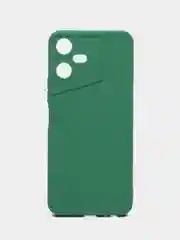 Зеленый чехол для Tecno Pova Neo 3, Техно пова нео 3, с защитой камеры