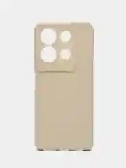 Молочный чехол для Infinix Note 30 4G (Инфиникс Нот 30  4 Джи), с защитой камеры