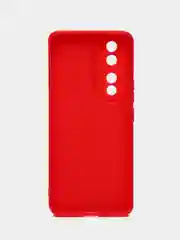 Красный чехол для Honor 90 5G  (Хонор 90 5 джи), противоударный, с защитой камеры