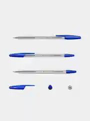 Ручка шариковая ErichKrause R-301 Stick Classic, 1.0 мм, синий, 8 штук
