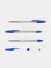 Ручка шариковая ErichKrause R-301 Stick Classic, 1.0 мм, синий, 8 штук