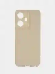 Молочный чехол для Realme C55 4G, Реалми С55 4 джи противоударный, с защитой камеры