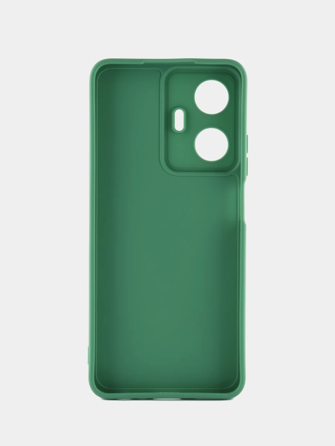 Зеленый чехол для Realme C55 4G, Реалми С55 4 джи противоударный, с защитой камеры
