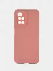 Пудровый чехол для Xiaomi Redmi 10 2022 4G (Сяоми Редми 10 4G), противоударный, с защитой камеры