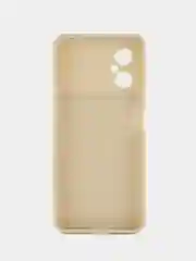 Молочный чехол для Xiaomi Poco M4 5G / Poco M5, Поко М4 5джи, противоударный, с защитой камеры