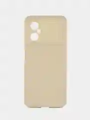 Молочный чехол для Xiaomi Poco M4 5G / Poco M5, Поко М4 5джи, противоударный, с защитой камеры