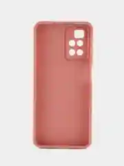 Пудровый чехол для Xiaomi Redmi 10 2022 4G (Сяоми Редми 10 4G), противоударный, с защитой камеры
