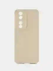 Молочный чехол для Honor 90 5G  (Хонор 90 5 джи), противоударный, с защитой камеры