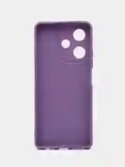 Лавандовый чехол для Infinix Hot 30 4G (Инфиникс хот 30  4 Джи), с защитой камеры