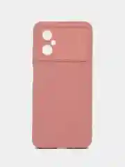 Пудровый чехол для Xiaomi Poco M4 5G / Poco M5, Поко М4 5джи, противоударный, с защитой камеры