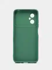 Зеленый чехол для Xiaomi Poco M4 5G / Poco M5, Поко М4 5джи, противоударный, с защитой камеры