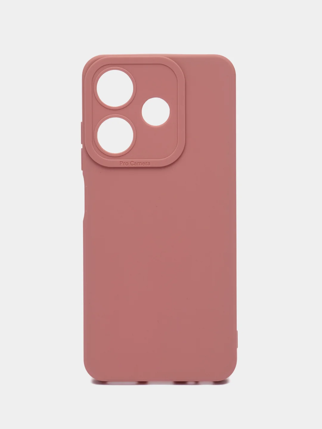 Пудровый чехол для Tecno Spark 10 / Spark 10C (Техно Спарк 10 / 10С), с защитой камеры