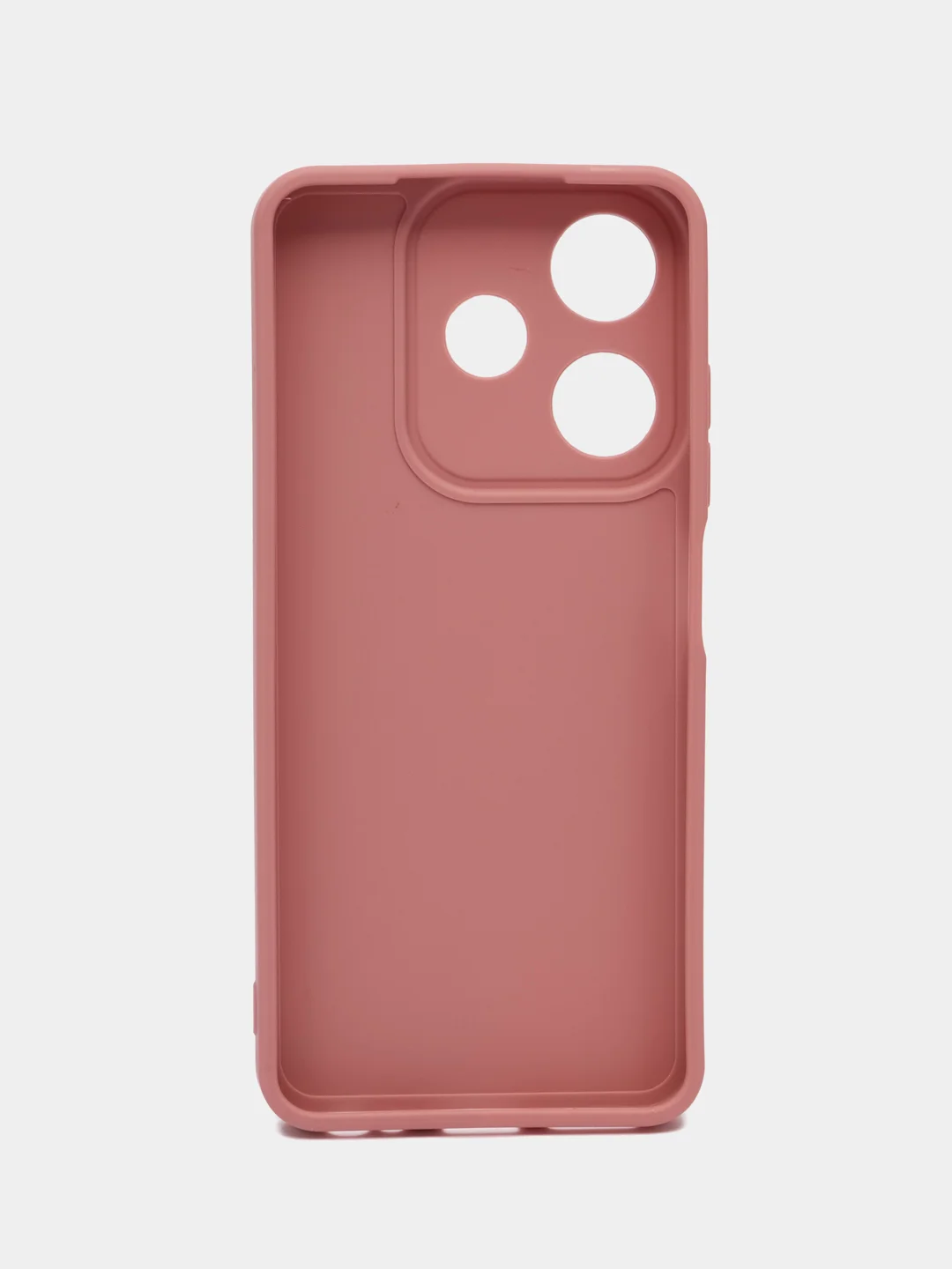 Пудровый чехол для Tecno Spark 10 / Spark 10C (Техно Спарк 10 / 10С), с защитой камеры