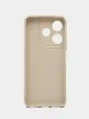 Молочный чехол для Tecno Spark 10 / Spark 10C (Техно Спарк 10 / 10С), с защитой камеры