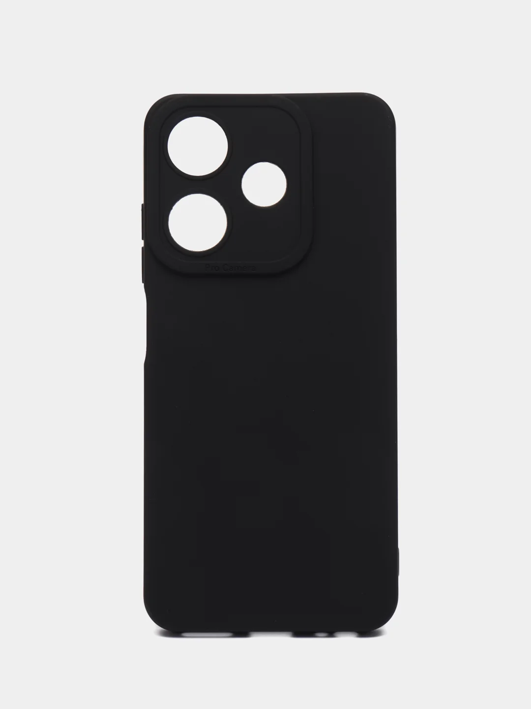 Черный чехол для Tecno Spark 10 / Spark 10C (Техно Спарк 10 / 10С), с защитой камеры