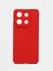 Красный чехол для Xiaomi Redmi Note 13 4G, Сяоми Редми Нот 13 4G, противоударный, с защитой камеры