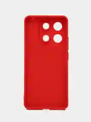 Красный чехол для Xiaomi Redmi Note 13 4G, Сяоми Редми Нот 13 4G, противоударный, с защитой камеры