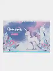 Синий альбом для рисования 20л., А4, на скрепке "Рисунки. Magic world"