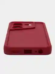 Бордовый чехол для Tecno Pova 5 Pro 4G (Техно Пова 5 Про 5 Джи) противоударный, с бортиками