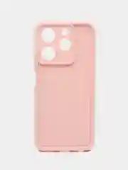 Розовый чехол для Tecno Spark 10 Pro 4G, Техно спарк 10 про, противоударный, с бортиками