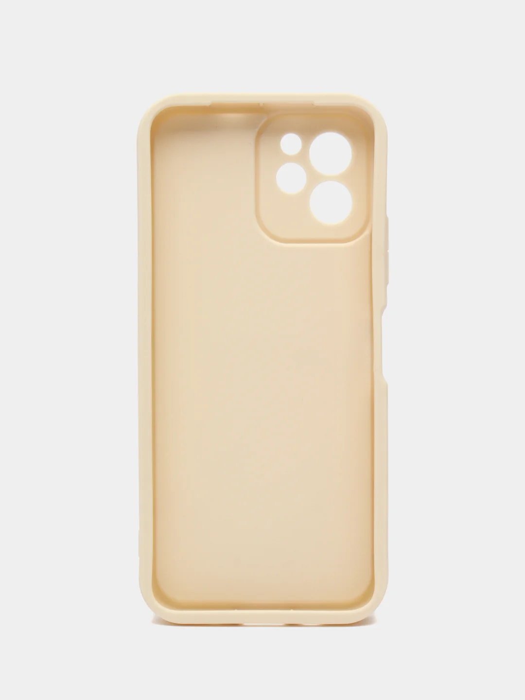 Молочный чехол для HUAWEI nova Y61 (Хуавей Нова у61), противоударный, с бортиками