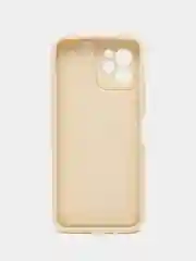 Молочный чехол для HUAWEI nova Y61 (Хуавей Нова у61), противоударный, с бортиками