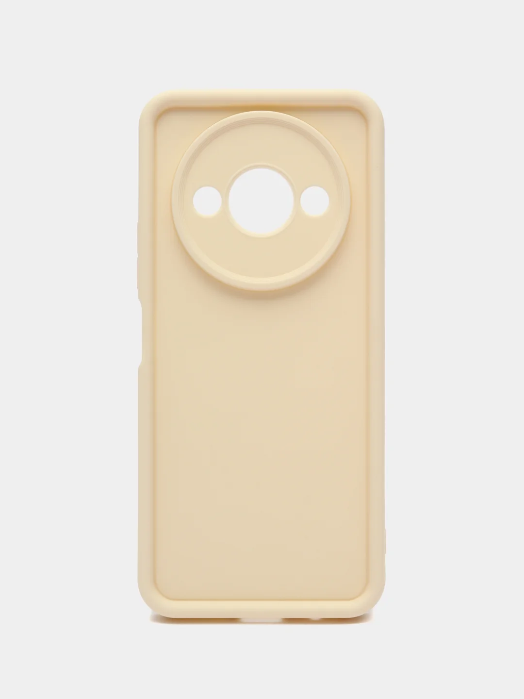 Молочный чехол для Xiaomi Redmi A3 / Poco C61, Сяоми Редми А3 / Поко С61, противоударный