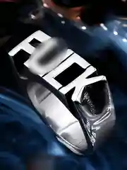 Кольцо "F*ck", унисекс
