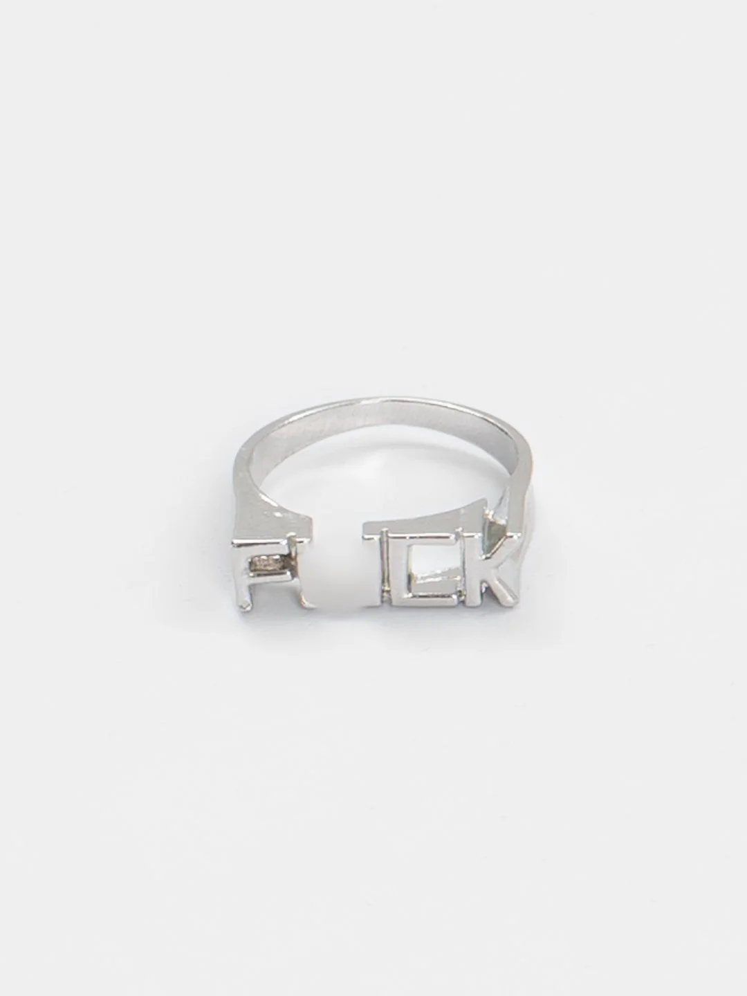Кольцо "F*ck", унисекс