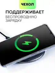 Прозрачный чехол для Huawei Nova Y70 Y70 Plus Y71 противоударный BROSCORP силиконовый карман для карт