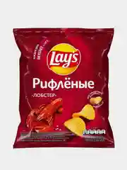 Чипсы рифленые Lays "Лобстер", 70 г