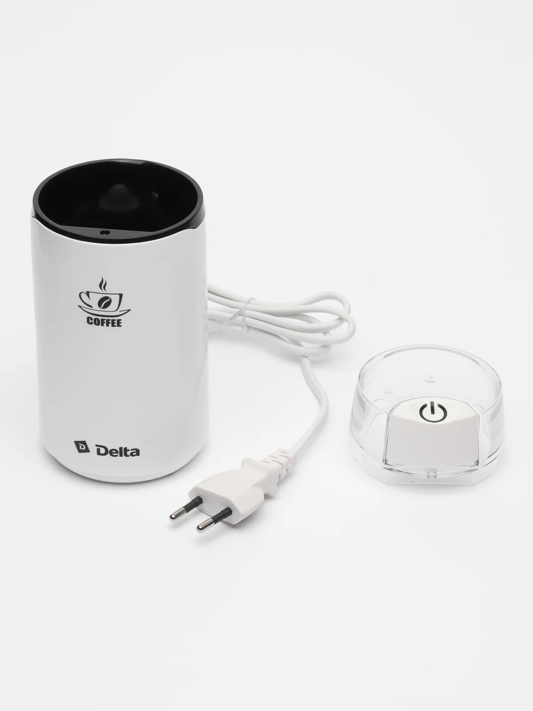 Белый кофемолка DELTA DL-087К