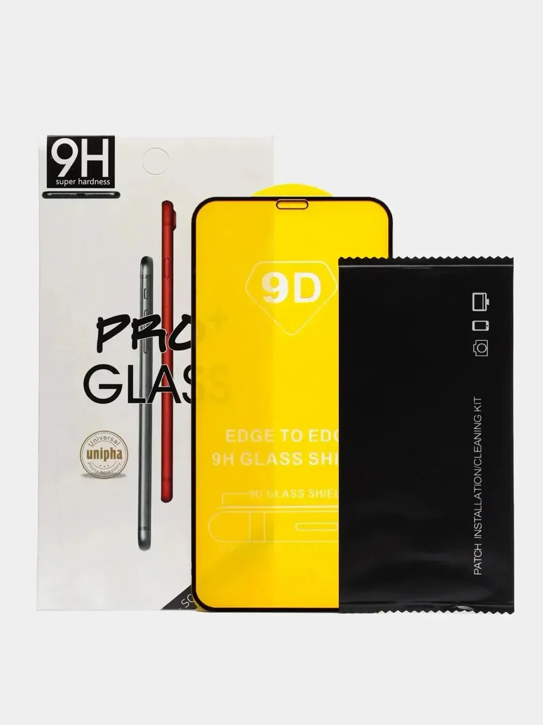 КОМПЛЕКТ 6 шт. защитное стекло iPhone 12 mini, 12, 12 Pro, 12 Pro Max