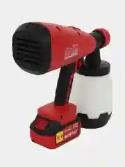 Краскораспылитель аккумуляторный WORTEX 18 В, АКБ и ЗУ., бак 1 л, 0333270