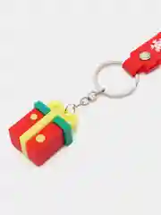 Зеленый брелок для рюкзака ключей сумки пенала змея, венок,елка новый год 2025