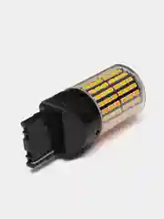Оранжевый светодиодная LED лампа W21W / WY21W 144 светодиода,12-24V, 1 шт