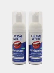 Пенка отбеливающая 2 шт по 50 мл, 1+1, GLOBAL WHITE