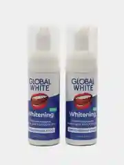 Пенка отбеливающая 2 шт по 50 мл, 1+1, GLOBAL WHITE