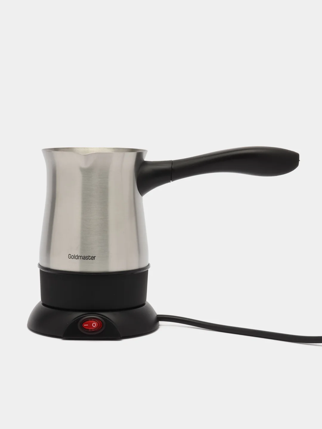 Серый металлик электрический кофейник Goldmaster KRONA Hunkar Red 850W