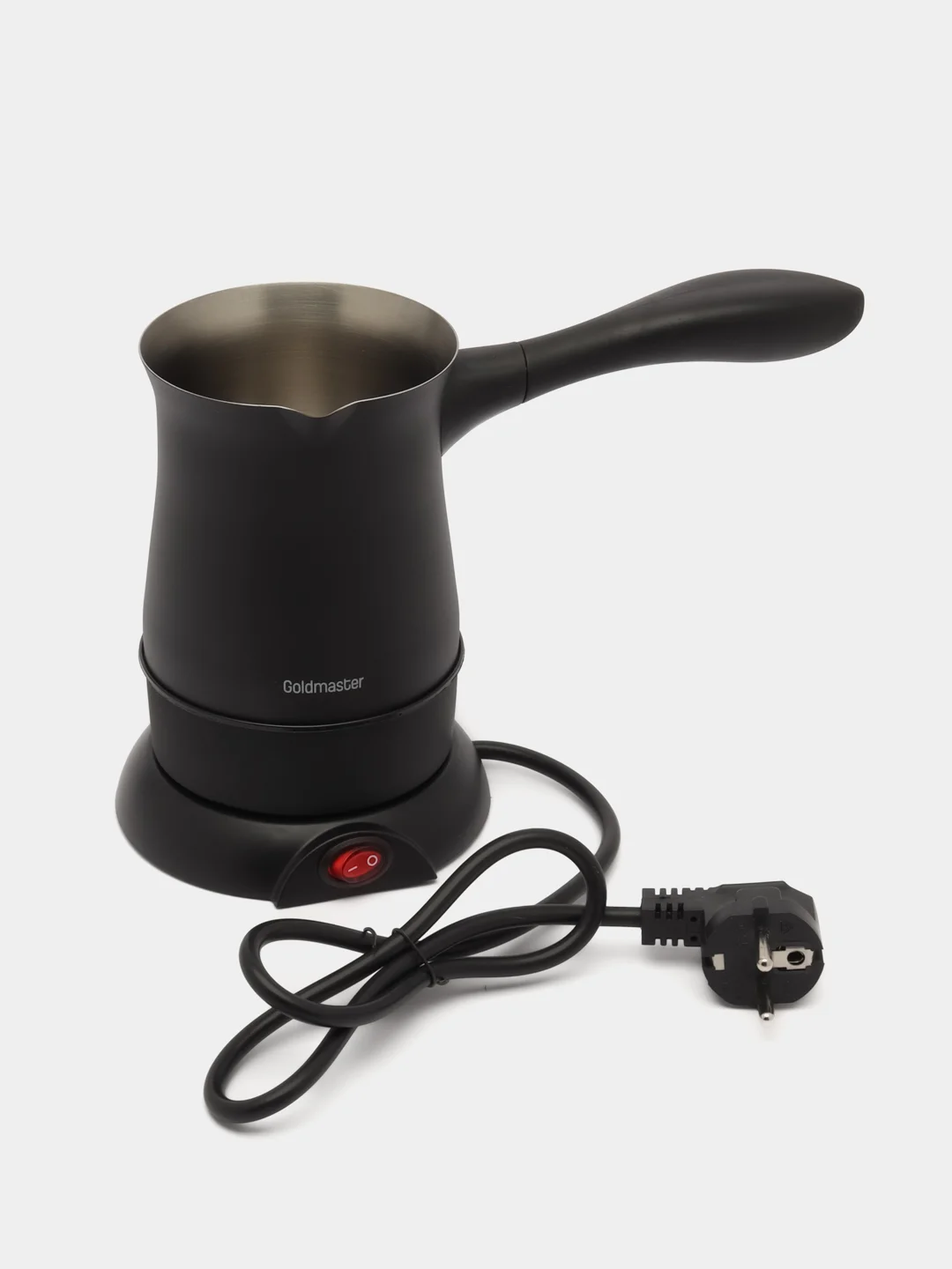 Черный электрический кофейник Goldmaster KRONA Hunkar Red 850W