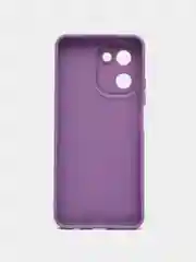 Лавандовый чехол для Realme C33 4G, Реалми С33 4 джи противоударный, с защитой камеры