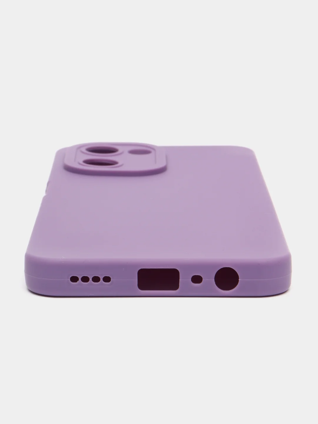 Лавандовый чехол для Realme C33 4G, Реалми С33 4 джи противоударный, с защитой камеры