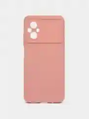 Пудровый чехол для Xiaomi Poco M5 4G, Поко М5 4джи, противоударный, с защитой камеры
