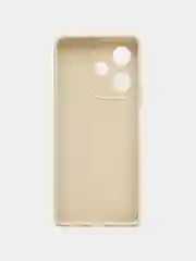 Молочный чехол для Infinix Hot 30 4G (Инфиникс хот 30  4 Джи), с защитой камеры