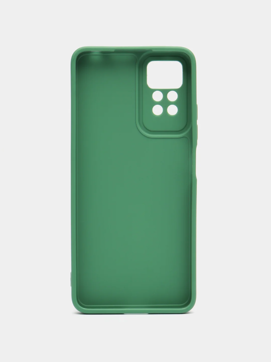 Зеленый чехол для Xiaomi Redmi Note 12 Pro 4G / Note 11 Pro (Редми Нот 12, 11, Про), с защитой